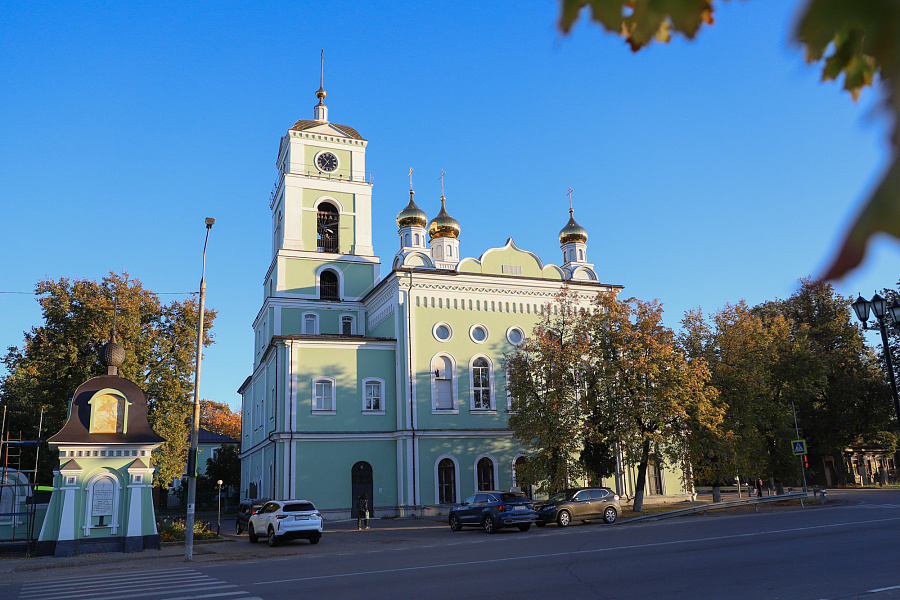 Архиерейское богослужение в Троицком храме Старой Купавны